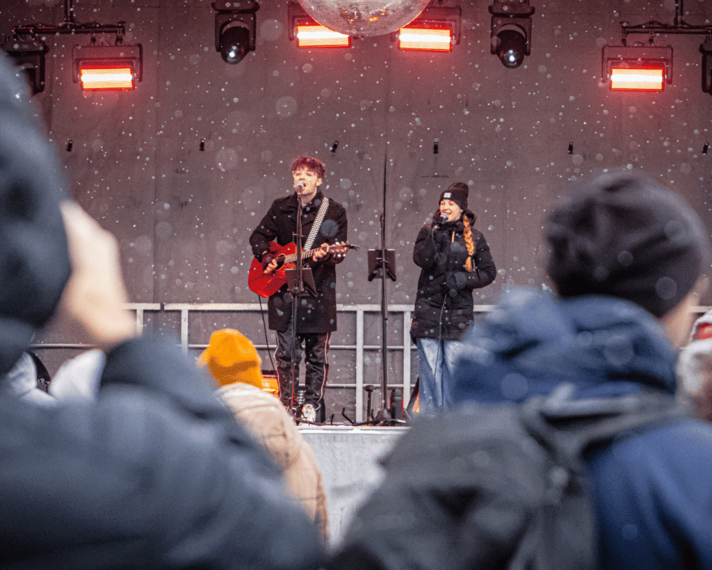 Duo acoustix sur scène